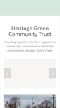 Mobile Screenshot of heritage-green.org